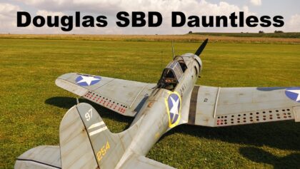 Douglas SBD Dauntless | faithful giant scale RC airplane |
