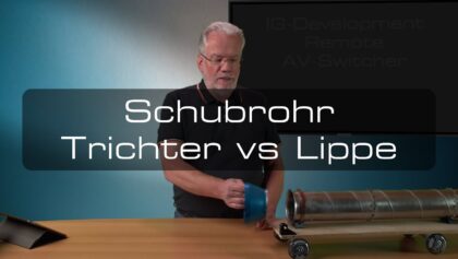 Duell, Schubrohr mit Lippe gegen Schubrohr mit Trichter…
