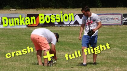 Dunkan Bossions spektakuläre Demoflüge am Samstag ? mit und ohne