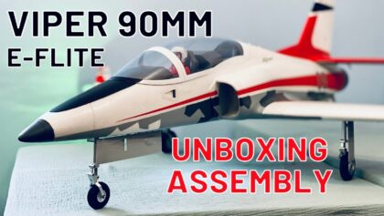 E-flite Viper 90mm EDF Jet ? | UNBOX, ASSEMBLY, RECEIVER