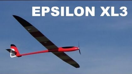 EPSILON XL3, sport RC glider, 2019