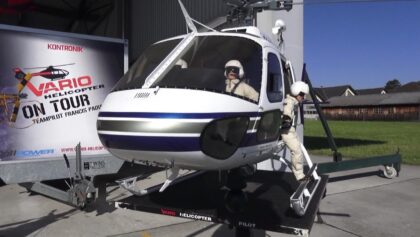 Ecureuile AS-350 N109HP Police Scale RC Helicopter