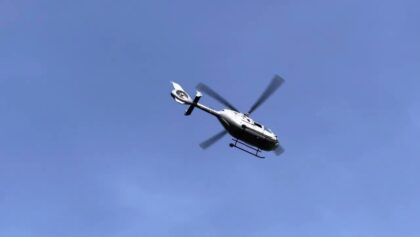 Einstellflug EC 135 mit JetCat