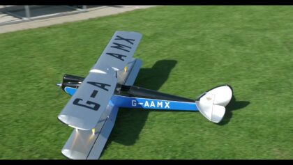 Erstflug “Gipsy Moth” (Seagull Models) Marcel und die Edge von