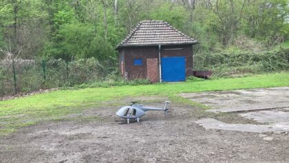 Erstflug einer Hughes 500 Superscale 800 von Scaleflying