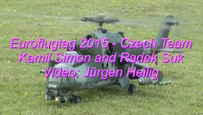 Euroflugtag 2015 – Mil Mi-24 & Saab JAS39 Gripen