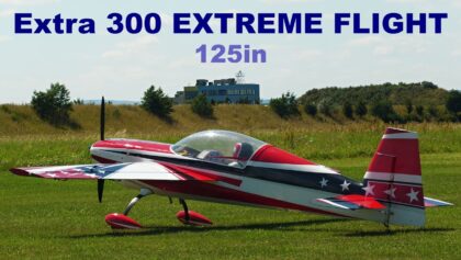 Extra 300 EXTREME FLIGHT 125in | RC aerobatic airplane |