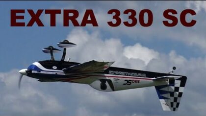 Extra 330 SC, 3D aerobatic RC airplane, Letovicke politani 2020