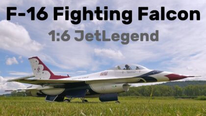 F-16 Fighting Falcon JetLegend | 1:6 scale jet turbine RC