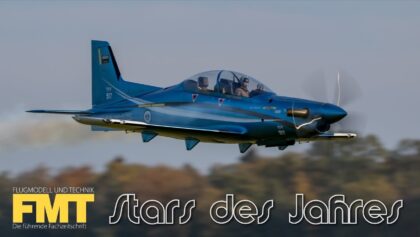 FANTASTIC RC PILATUS PC-21 Turboprop FMT “Stars des Jahres” 2018