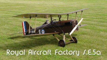 FANTASTIC ROYAL AIRCRAFT FACTORY S.E.5a Hugo Christen