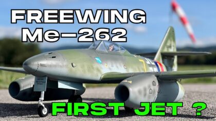 FIRST JET ? ? • 2nd Flight Freewing Me-262 twin
