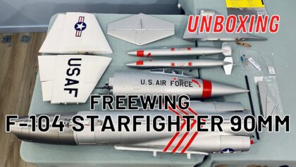 Freewing F-104 Starfighter 90mm EDF Jet ? | UNBOXING (English