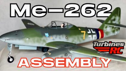 Freewing Me-262 twin 70mm HP RC PLANE • ASSEMBLY •