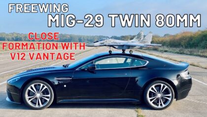 Freewing MiG-29 Twin 80mm EDF Jet – Aston Martin V12