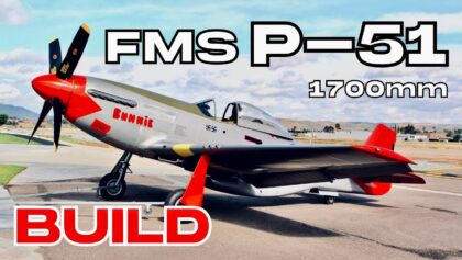 GIANT P-51 MUSTANG RC PLANE (FMS P-51 1700mm) | ASSEMBLY