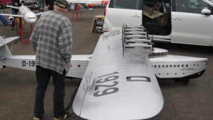 GIGANTIC FLYING RC BOAT 1929 DORNIER DO-X FROM MICHAEL BRÄUER