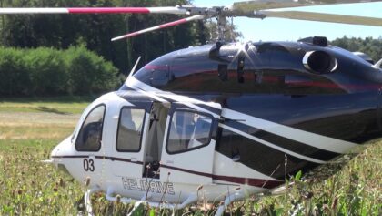 GIGANTIC RC TURBINE HELICOPTER MODEL BELL 429 FULL SCALE