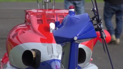 GIGANTIC RC TURBINE POWERED HELICOPTER QUEENSLAND AW 139 AND REGA