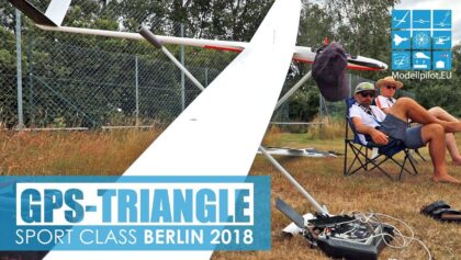 GPS-TRIANGLE BERLIN 2018 starts, flights, landings SPORT CLASS RC SCALE