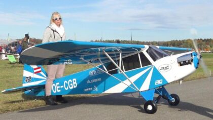 Gernot X-Treme Piper Clipped Wing giant L-4B gigantic Scale RC