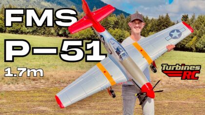 Giant P-51 Mustang RC PLANE (FMS P-51 1700mm) • DEMO