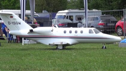 Giant RC Cessna Citation Jet 525 Scale Turbine Model RC