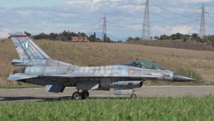 Giant RC Jet F-16 Hellenic Greek Airforce Scale Turbine Model