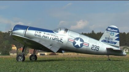 Giant Rc F4U-A1 Corsair *Maiden Flight*