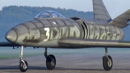 Giant Rc Messerschmitt P.1110