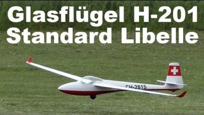 Glasflügel H-201 Standard Libelle Valentamodel, scale RC glider, 2019