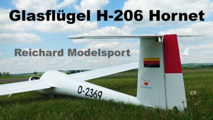 Glasflügel H-206 Hornet Reichard Modelsport | scale RC glider |