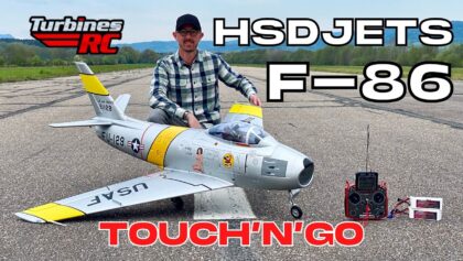 HSDJETS F-86 120mm EDF Jet PNP | AEROBATICS & TOUCH’N’GO