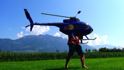 HUGE RC MD500 GAS ENGINE MODEL HELICOPTER