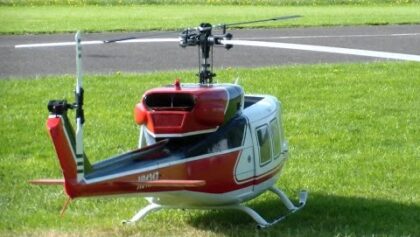 HUGE RC SCALE TURBINE MODEL BELL 212 AIR RESCUE HELICOPTER