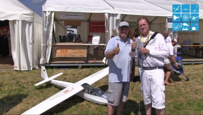 HUNSCHOK-MODELLBAU INTERVIEW ULRICH HUNSCHOK SEGELFLUGMESSE 2013 SCHWABMÜNCHEN RC GLIDER AIRSHOW