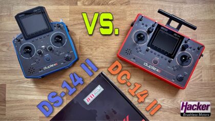 Handsender oder Pultsender ?? Kurze Gegenüberstellung der neuen Jeti DS-14