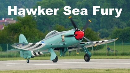 Hawker Sea Fury | Dan Griffith | Pardubice Airshow 2022