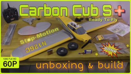 HobbyZone Carbon Cub S+ 1,3 RTF | Special Unboxing und
