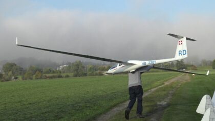 Huge RC Glider DG 505 Orion Lederhosen Fly in Hinwil
