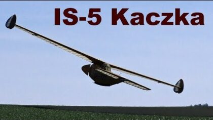 IS-5 Kaczka, scale RC canard glider, Jiricka Show 2019