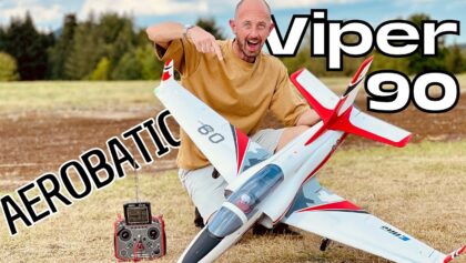 I’m a big NOOB in AEROBATICS ?? | E-flite Viper