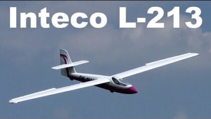 Inteco L-213, scale RC glider, Hranice 2020