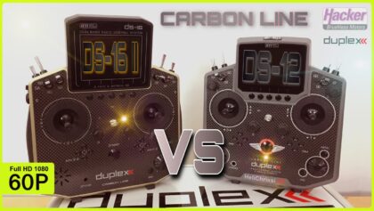 JETI DS-16 II VS JETI DS-12 | VERGLEICH DER CARBON