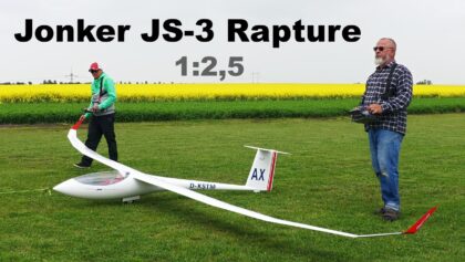Jonker JS-3 Rapture | 7,4m giant scale RC glider |