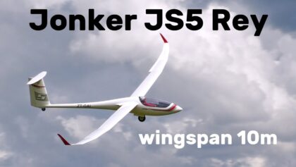 Jonker JS5 Rey | 9,7m giant scale RC glider |