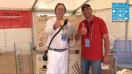 KA-WI-TECH INTERVIEW ANDREAS BRÜCK SEGELFLUGMESSE 2013 SCHWABMÜNCHEN RC GLIDER AIRSHOW