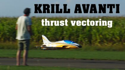 KRILL AIRCRAFT AVANTI | sport jet RC airplane | 4K