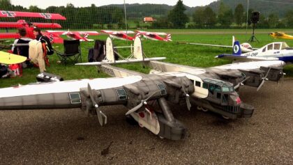 Kalinin K-7 CCCP Huge RC Model Airplane over 4,9meter wingspan