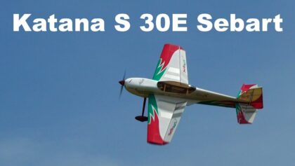 Katana S 30E Sebart | aerobatic RC airplane | 4K